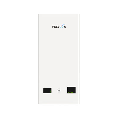 qualità YUNFAN YF51200-5KW Sistema di accumulo di energia all-in-one montato a parete 51.2V 200Ah 10.24kWh LiFePO4 5kW Invertitore ibrido Max 6 unità parallele Home Power di riserva solare fabbrica