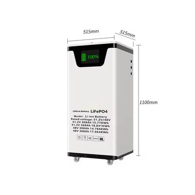 qualità Fabbrica diretta YF51400LP-HES-FM 20.48kWh Batteria di stoccaggio al litio a terra 51.2V 400Ah 6000 cicli Compatibile con la maggior parte degli inverter solari OEM ODM fabbrica