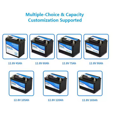 Auto Car Start-Stop Lifepo4 batteria al litio D2360LT2 costruita in BMS 12.8V 60ah 900CCA per auto per famiglie e camion leggeri