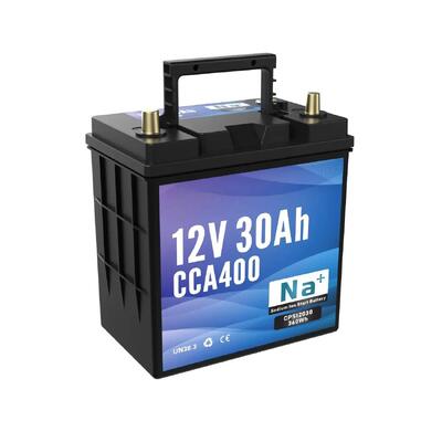 qualità 12V 30Ah Batteria agli ioni di sodio 400CCA Bluetooth Ultra Compatto Clima freddo Potenza di avvio per motocicli ATV e piccoli motori fabbrica