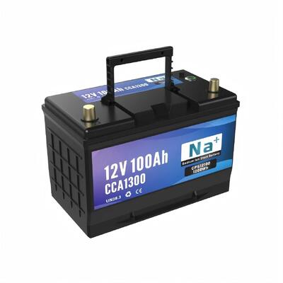 qualità Batteria agli ioni di sodio da 12V 100Ah 1300CCA Bluetooth Batteria al litio ad altissima potenza per applicazioni pesanti diesel, marine e industriali fabbrica