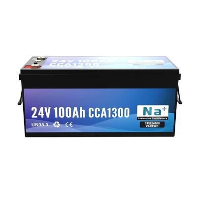 qualità 24V 100Ah batteria agli ioni di sodio 1300CCA Bluetooth Batteria al litio ad alta tensione per apparecchiature pesanti Marine e grandi sistemi di backup fabbrica