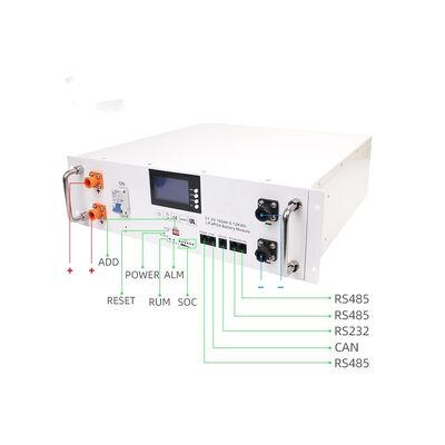 qualità YF4850LFP HES 48V 50Ah Batteria LiFePO4 2.4kWh Rack Mount per Accumulo Solare con Smart BMS per Sistemi di Backup Domestico, Telecomunicazioni e Off-Grid fabbrica