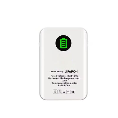 qualità Batteria LiFePO4 da Parete 5.12kWh per Accumulo Solare con BMS Intelligente per Backup Domestico e Vita Off-Grid fabbrica