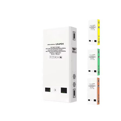 qualità 5.12kWh LiFePO4 Batteria Solare All-in-One Con Inverter 51.2V 100Ah per Accumulo di Energia a Parete Con Monitoraggio WiFi Disponibile Vendita all'ingrosso e Personalizzazione del Marchio fabbrica