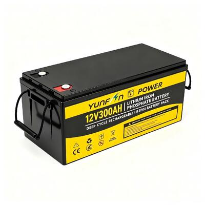 qualità Yunfan Fabbrica Diretta Batteria Litio Ferro Fosfato 12.8V 300Ah 5000 Cicli Solare Off-Grid UPS Batteria di Backup OEM ODM fabbrica