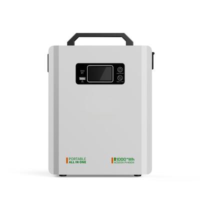 Qualità Batteria di backup per tutta la casa Programma OEM per batterie domestiche Generatore solare tutto in uno Sistema di accumulo di energia solare Stazione di alimentazione UPS a onda sinusoidale pura fabbrica