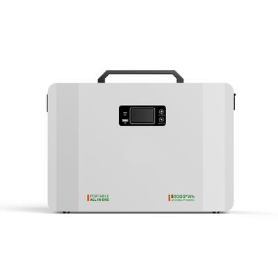 Qualità Portable Power Station Solar Generator LiFePO4 Power Station Pure Sine Wave Power Station Emergency Power Station For Home For RV Travel Van Life fabbrica