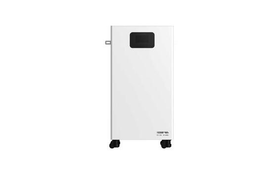 Qualità Vertical Indoor Floor Mount 16kWh Lithium Iron Phosphate Battery 51.2V 314Ah Deep Cycle LiFePO4 Battery Pack With Smart BMS CAN RS485 For Home Backup Off Grid Solar Residential Energy Storage System fabbrica