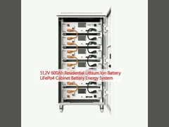 51.2V 600Ah Batteria agli ioni di litio residenziale LiFePo4 Cabinet Battery Energy System