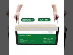 Riciclaggio Litio Ion Rettangolo 6000 volte Batteria Pack Cella della batteria di grado A Con Display LED 12V 120ah Con Efficienza Migliorata